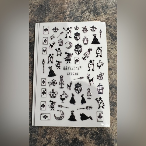 $1 NAIL STICKER SHEET. NEW. $1 WITH ANY $10 ORDER OR MORE - Picture 7 of 16